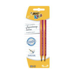 Bic Kurşun Kal.Evo Üçgen Jumbo 2Li Blister - Bic