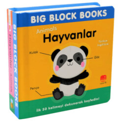 Big Block Books - Hayvanlar Animal - Uçan Fil Yayınları