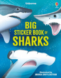 Big Sticker Book of Sharks - Usborne