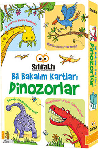 Bil Bakalım Kartları - Dinozorlar - 1