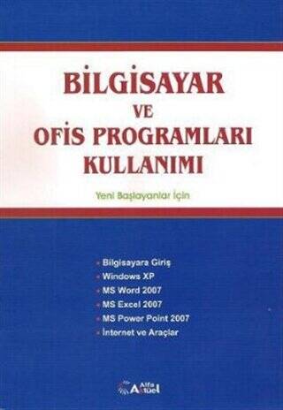 Bilgisayar ve Ofis Programları Kullanımı - 1