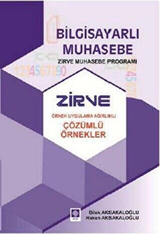 Bilgisayarlı Muhasebe - Zirve Muhasebe Programı - 1