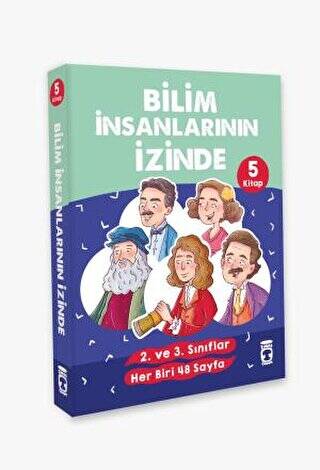 Bilim İnsanlarının İzinde Set 5 Kitap - 1