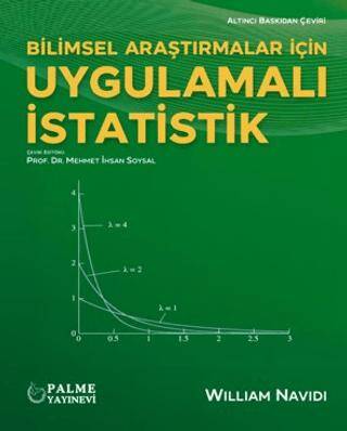 Bilimsel Araştırmalar için Uygulamalı İstatistik - 1