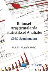 Bilimsel Araştırmalarda İstatistiksel Analizler SPSS Uygulamaları - Nobel Akademik Yayıncılık