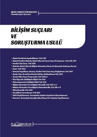 Bilişim Suçları ve Soruşturma Usulü - 1