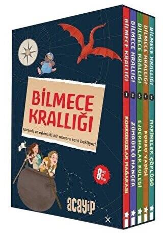 Bilmece Krallığı Seti - 5 Kitap Takım - Kutulu - 1