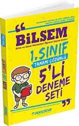 Bilsem 1. Sınıf 5`li Deneme Seti - 1