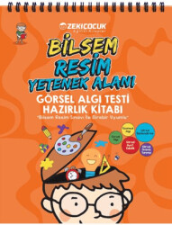 Bilsem Resim Yetenek Alanı Görsel Algı Testi Hazırlık Kitabı - 1