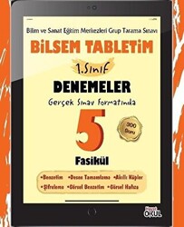 Bilsem Tabletim 1. Sınıf Denemeler 5 Fasikül - 1