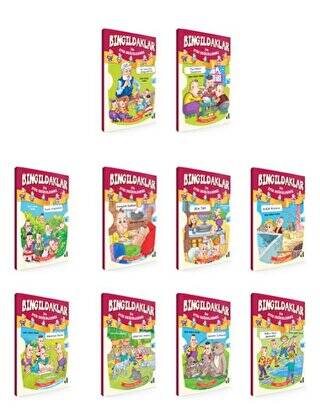 Bıngıldaklar İle Etik Değerlerimiz 10 Kitap Set - 1