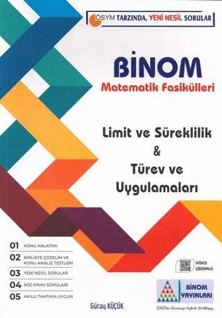 Binom Limit ve Süreklilik & Türev ve Uygulamaları - 1
