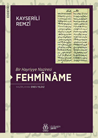 Bir Hayriyye Naziresi Fehminame - 1