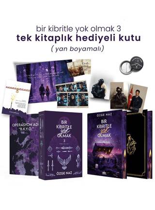 Bir Kibritle Yok Olmak 3 - Hediyeli Yan Boyamalı Kutu - 1