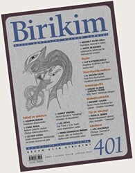 Birikim Aylık Sosyalist Kültür Dergisi Sayı: 401 - Eylül 2022 - 1