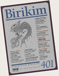 Birikim Aylık Sosyalist Kültür Dergisi Sayı: 401 Eylül 2022 - 1