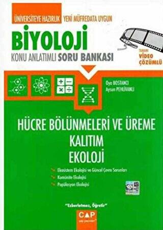 Biyoloji Hücre Bölünmeleri ve Üreme Kalıtım Ekoloji Konu Anlatımlı Soru Bankası - 1