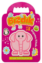 Bızdık Boyama - Fil - Net Çocuk Yayınları