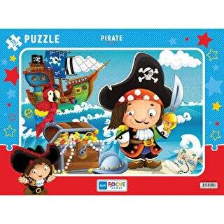 Blue Focus Korsan 72 Parça Puzzle BF249 - 1