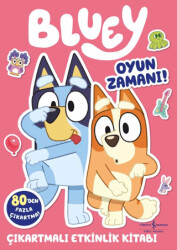 Bluey - Oyun Zamanı Çıkartmalı Etkinlik Kitabı - İş Bankası Kültür Yayınları