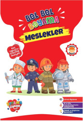 Bol Bol Boyama Serisi-Meslekler - 1