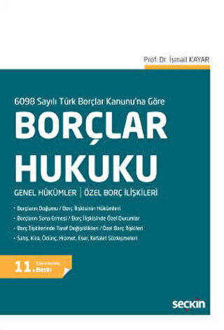 Borçlar Hukuku - 1