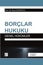 Borçlar Hukuku Genel Hükümler - 1