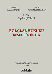 Borçlar Hukuku Genel Hükümler - 1