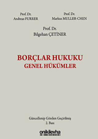 Borçlar Hukuku Genel Hükümler - 1