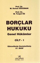 Borçlar Hukuku Genel Hükümler Cilt - 1 - 1