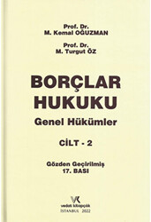 Borçlar Hukuku Genel Hükümler Cilt - 2 - 1