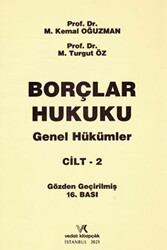 Borçlar Hukuku Genel Hükümler Cilt: 2 - 1