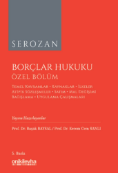 Borçlar Hukuku Özel Bölüm - On İki Levha Yayınları