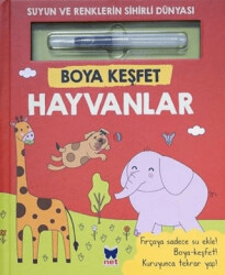 Boya Keşfet - Hayvanlar - Net Çocuk Yayınları