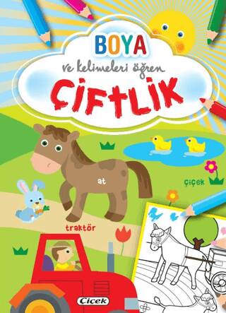 Boya ve Kelimeleri Öğren - Çiftlik - 1