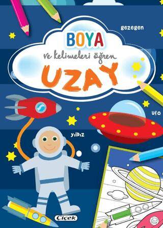 Boya ve Kelimeleri Öğren - Uzay - 1