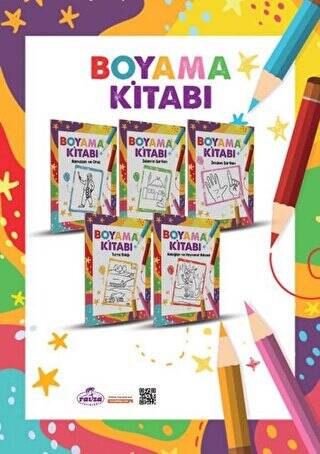 Boyama Kitabı 5`li Set - 1