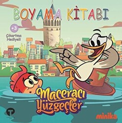 Boyama Kitabı - Maceracı Yüzgeçler 3 - 1