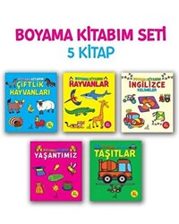 Boyama Kitabım Seti - 5 Kitap - 1