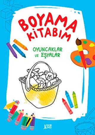 Boyama Kitabım – Oyuncaklar ve Eşyalar - 1