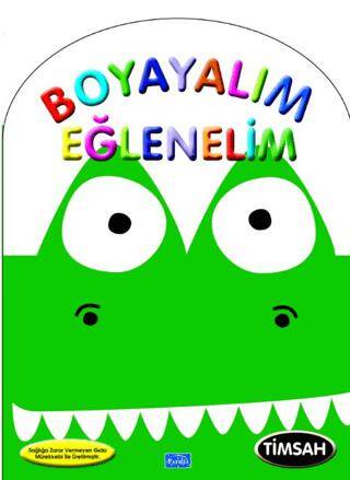 Boyayalım Eğlenelim Timsah - 1