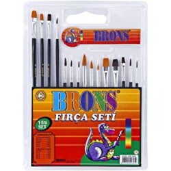 Brons Fırça Seti 15Li - Brons