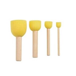 Brons Süngerli Tampon 4`lü Renkli - Brons