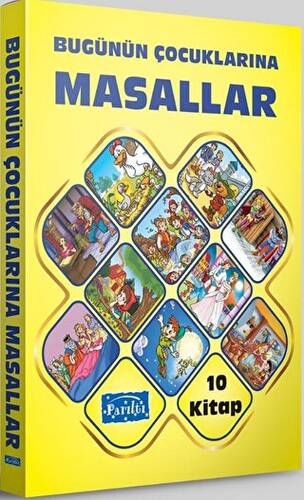 Bugünün Çocuklarına Masallar Dizisi 10 Kitap Takım - 1