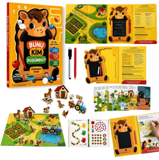 Bunu Kim Düşündü? Tabletli - Maketli Etkinlik Kitabı - 1