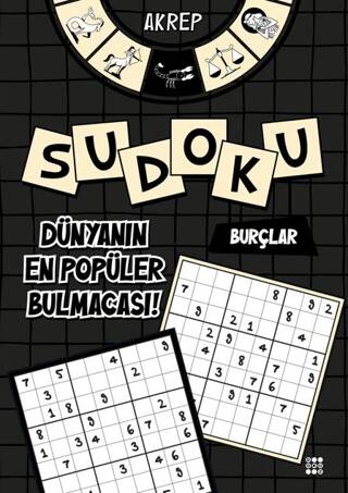 Burçlar Sudoku – Akrep Kalem Hediyeli - 1