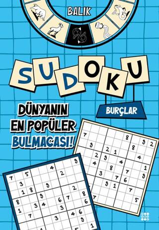 Burçlar Sudoku – Balık Kalem Hediyeli - 1