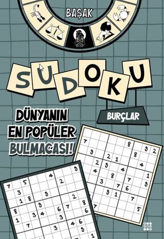 Burçlar Sudoku – Başak Kalem Hediyeli - 1