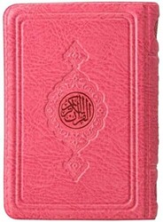 Büyük Cep Boy Kur`an-ı Kerim Pembe Renk, Kılıflı, Mühürlü - 1