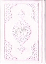 Büyük Cep Boy Termo Deri Kuran-ı Kerim Toz Pembe, Mühürlü - Hayrat Neşriyat